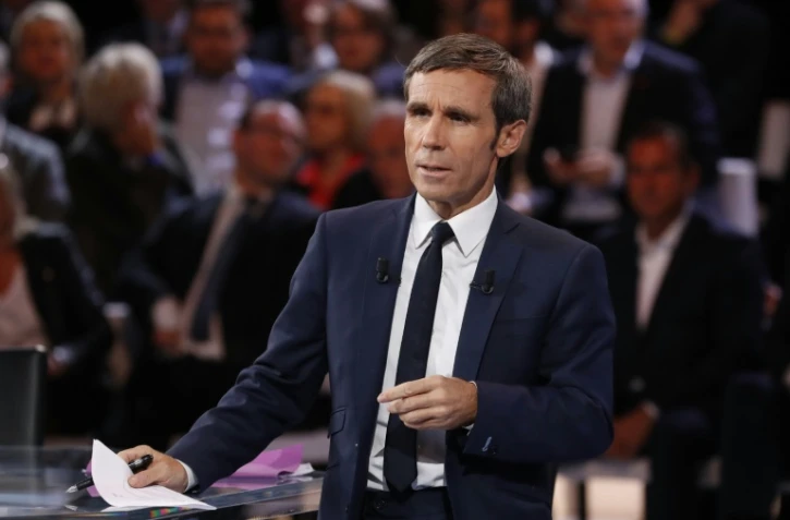 Le journaliste David Pujadas à Paris, le 20 octobre 2016