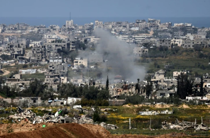 Frappe israélienne sur la bande de Gaza, le 30 mars 2025