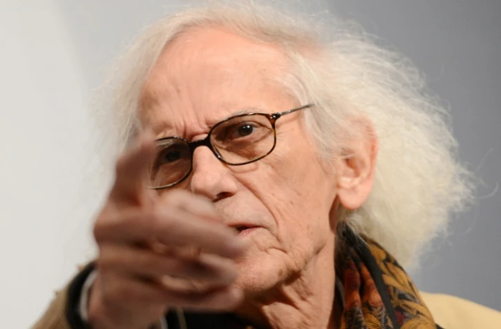 L'artiste-plasticien Christo, le 15 mars 2013 Ă Oberhausen en Allemagne