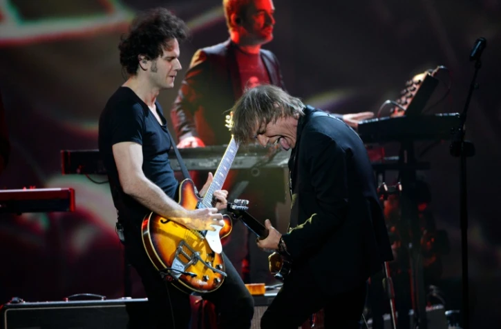 Jean-Louis Aubert lors des Victoires de la musique le 13 février 2015 au Zénith à Paris