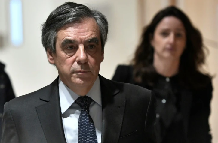 François Fillon arrive à son procès à Paris le 24 février 2020