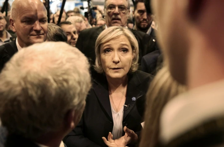 Marine Le Pen au Salon de l'Agriculture le 27 février 2017