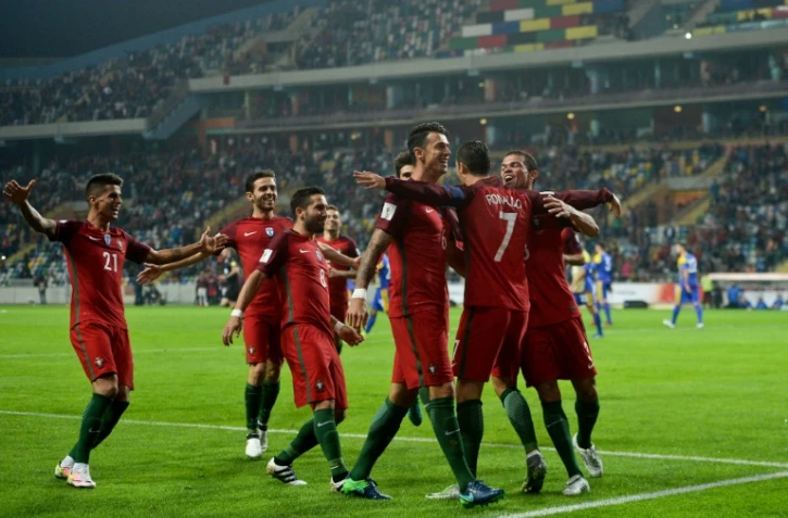 Le Portugal de Cristiano Ronaldo (un quadruplé) a dominé Andorre à Aveiro, le 7 octobre 2016