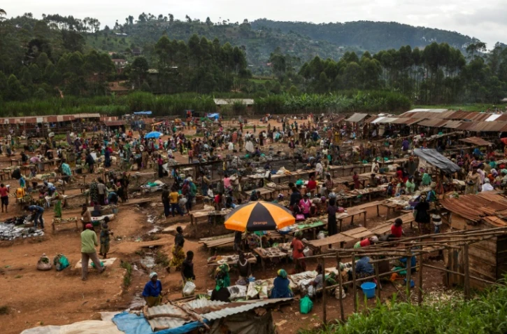 Le marché de Biasa à Butembo, au Nord-Kivu, le 12 novembre 2016
