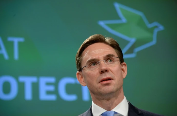 Le vice-président de la Commission européenne, Jyrki Katainen à Bruxelles, le 7 juin 2017