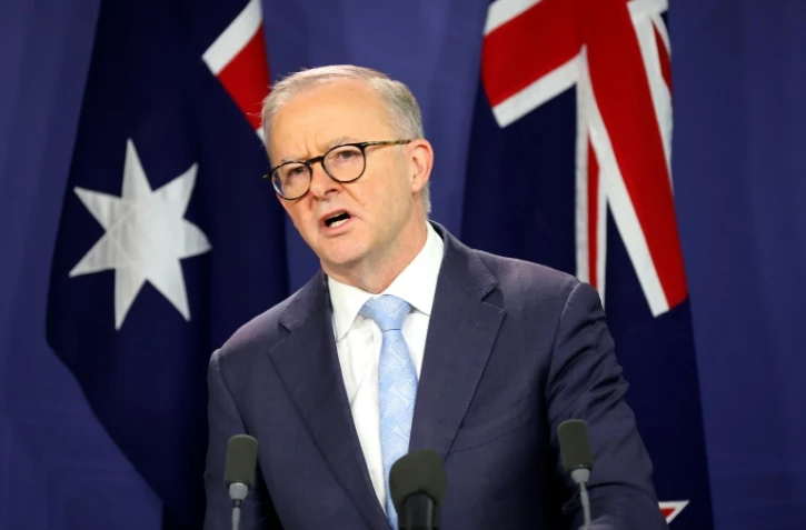 Le premier ministre australien Anthony Albanese à Sydney le 10 juin 2022