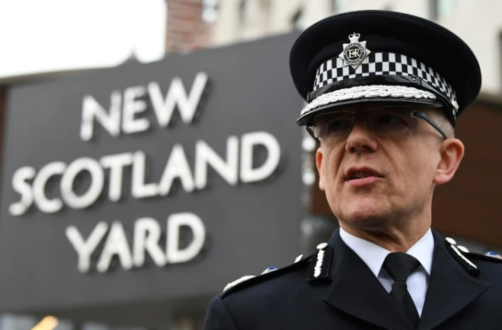Le commandant de l'antiterrorisme de Scotland Yard Mark Rowley lors d'un point presse, le 23 mars 2017 à Londres