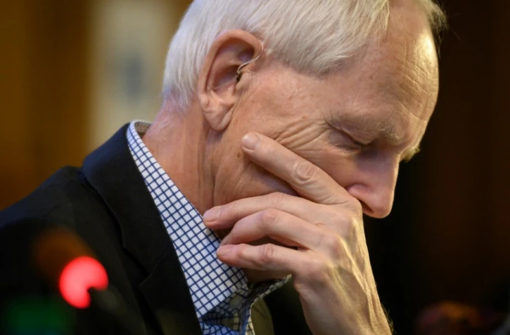 Ulrich Gantz dont le père a appartenu aux Einsatzgruppen participent le 17 janvier 2019 à Lausanne à une réunion organisée par la CICAD 