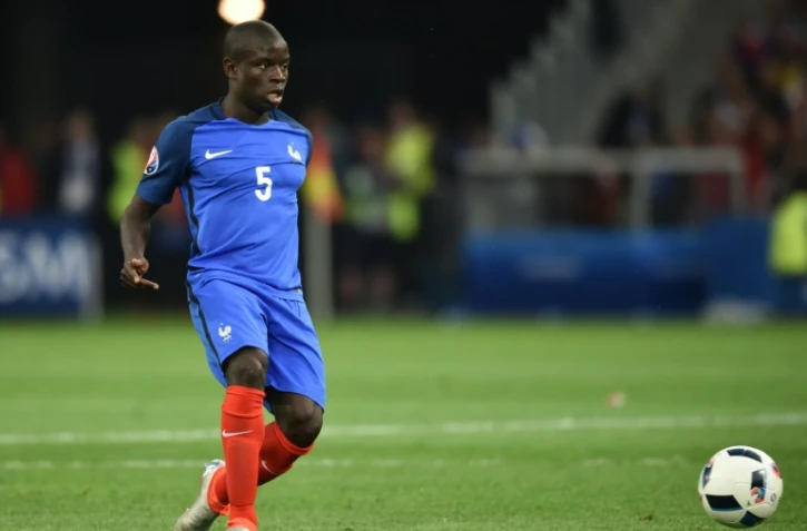 Le milieu de terrain français Ngolo Kanté face à l'Albanie lors de l'Euro, le 15 juin 2016 à Marseille