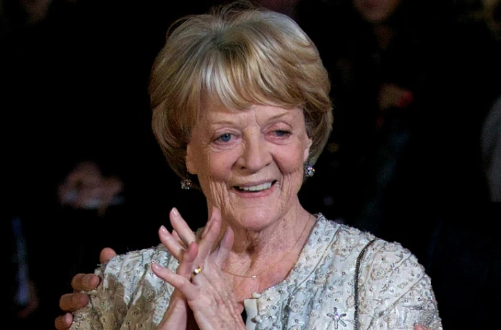 L'actrice britannique Maggie Smith, le 15 octobre 2012 à Londres 