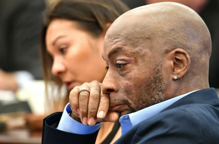 Le plaignant Dewayne Johnson, qui accuse Monsanto d'être responsables de son cancer, le 9 juillet 2018 lors de son procès contre l'entreprise de produits chimiques à San Francisco