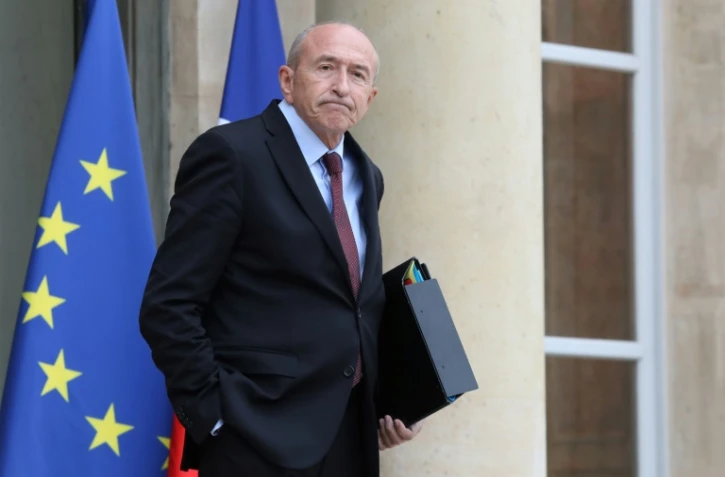 Le ministre français de l'Intérieur Gérard Collomb à Paris, le 2 novembre 2017