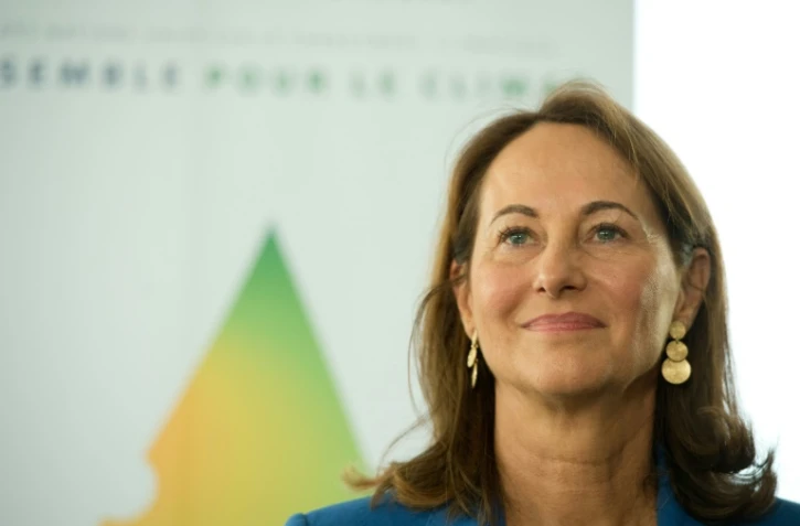 La ministre de l'Ecologie, du Développement durable et de l'Energie Ségolène Royal à New York, le 28 septembre 2015