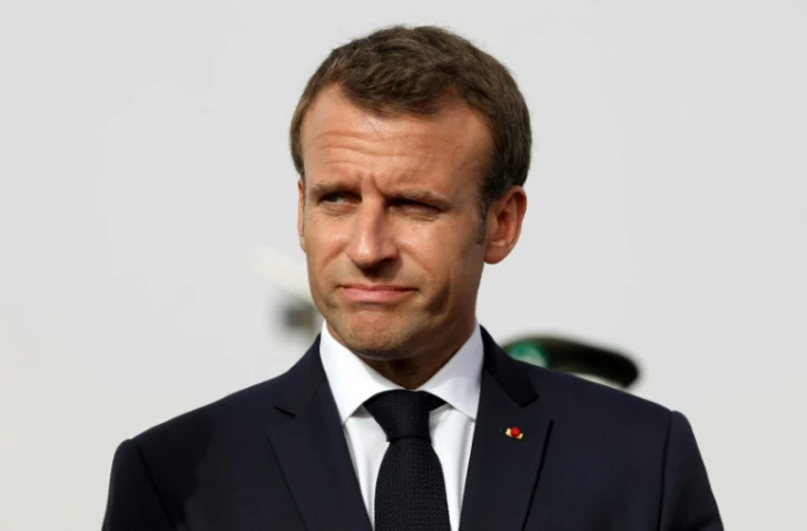Le président français Emmanuel Macron, le 2 juillet 2018 à Nouakchott
