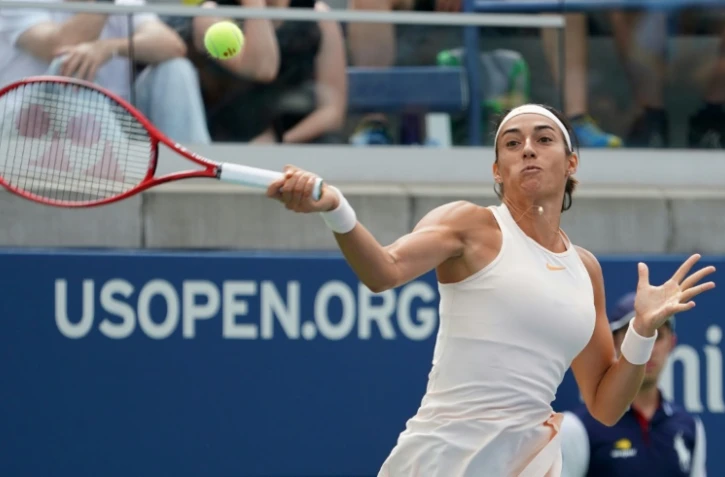 La Française Caroline Garcia éliminée au 3e tour de l'US Open par l'Espagnole Carla Suarez Navarro le 1er septembre 2018
