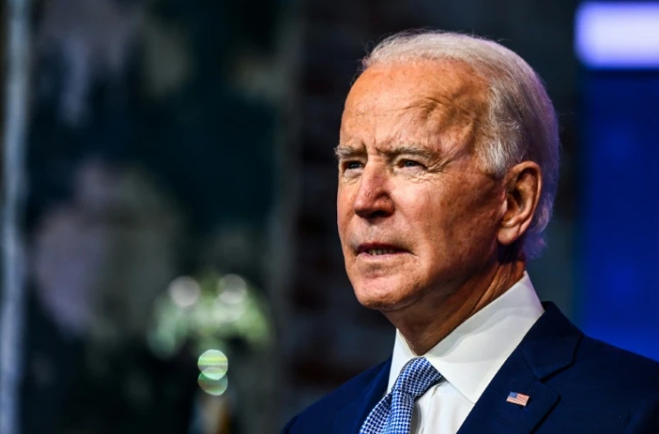 Le président américain élu Joe Biden lors de l'annonce de son cabinet à Wilmington, dans le Delaware, le 24 novembre 2020