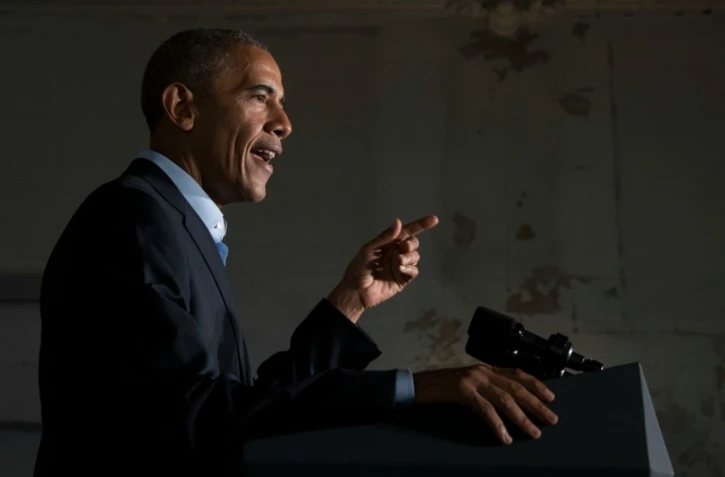 Le président américain Barack Obama, le 9 octobre 2016 à Chicago