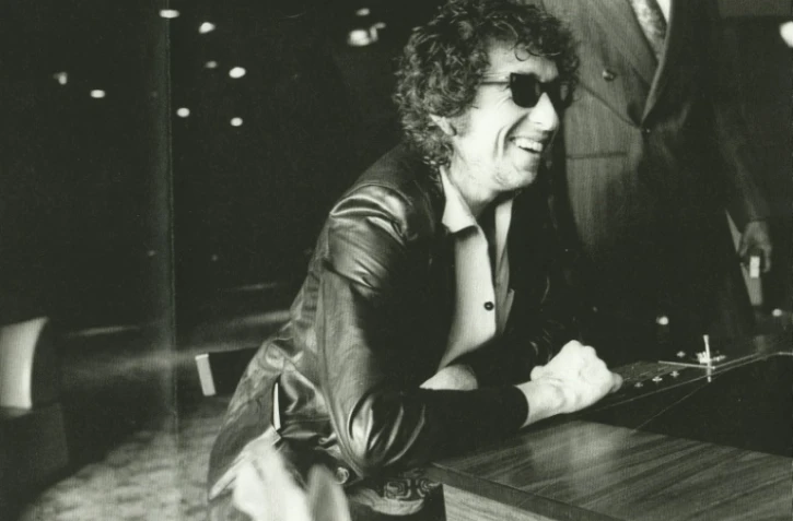 Bob Dylan en tournée en Europe en 1978