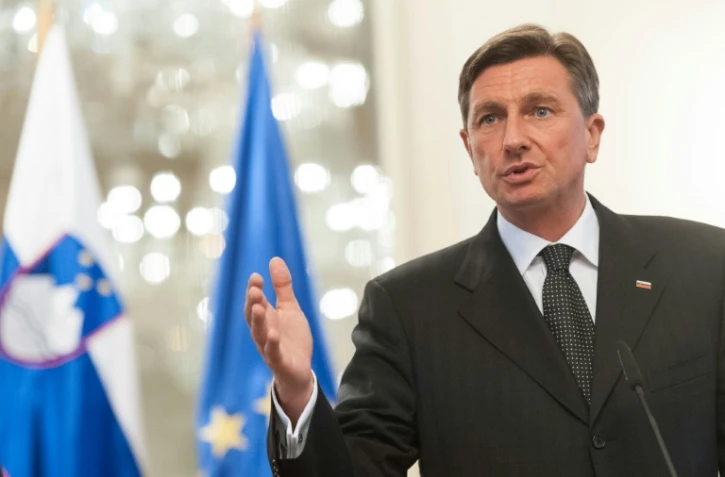 Le président slovène Borut Pahor le 25 novembre 2014 à  Ljubljana