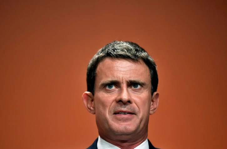 L'ex-Premier ministre Manuel Valls, le 5 mai 2017 à Paris