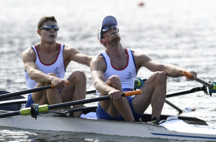 Le duo Jérémie Azou-Pierre Houin, aux jeux Olympiques de Rio, le 11 août 2016