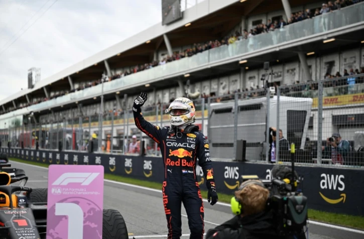 Le pilote de Red Bull Max Verstappen, auteur de la pole position du GP du Canada sur le circuit Gilles-Villeneuve, le 18 juin 2022 à Montréal