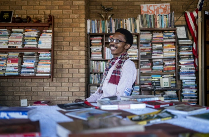 Thami Mazibuko chez lui à Soweto le 5 avril 2022