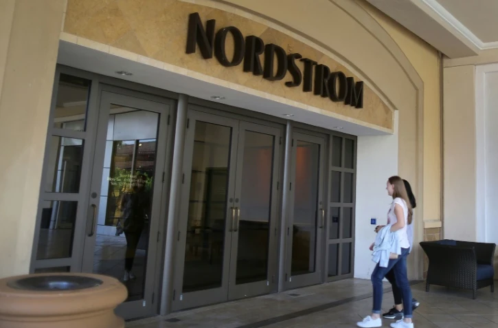 L'entrée d'un magasin Nordstrom, le 8 février 2017 à Miami en Floride