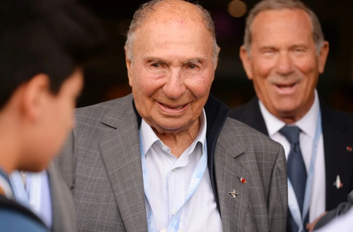 Serge Dassault au Bourget le 23 juin 2017