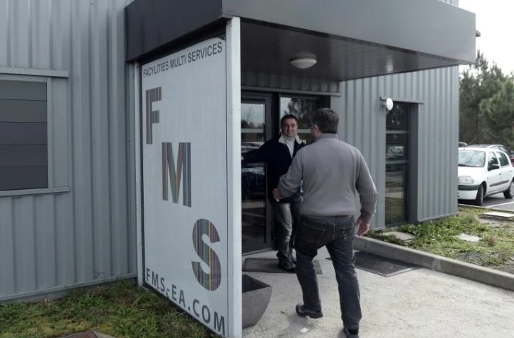 Vue extérieure en date du 25 novembre 2016 du siège de la société FaCylities Multi Services (FMS) à Saint-Geours-de-Maremne