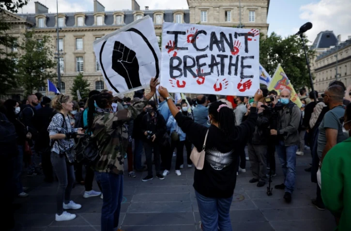 Manifestation contre les violences policières et le racisme, le 9 juin 2020 à Paris