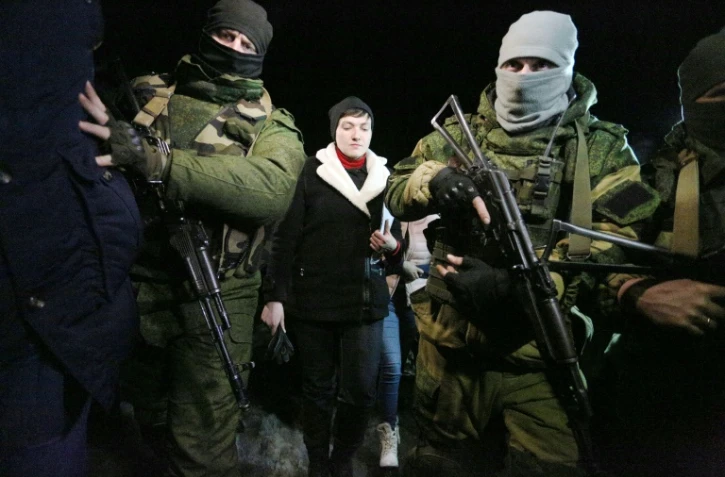 Soldats prorusses dans la région de Donetsk, le 24 février 2017