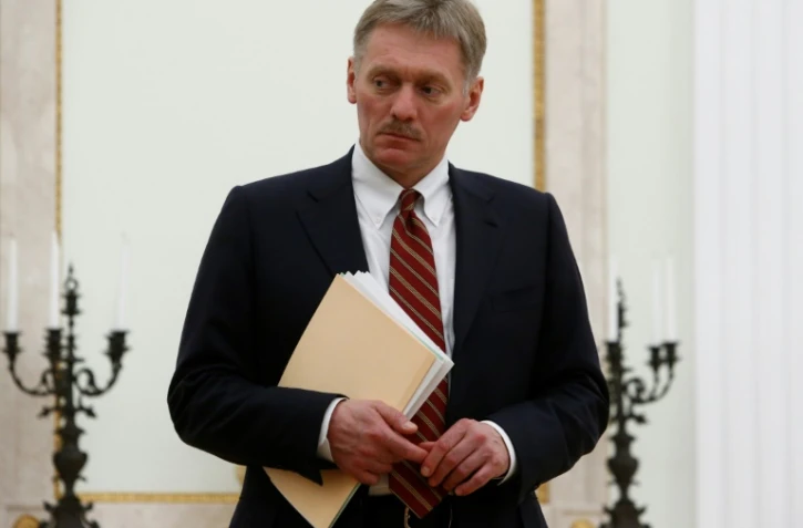 Le porte-parole du Kremlin, Dmitri Peskov, le 27 mars 2017 Ă Moscou