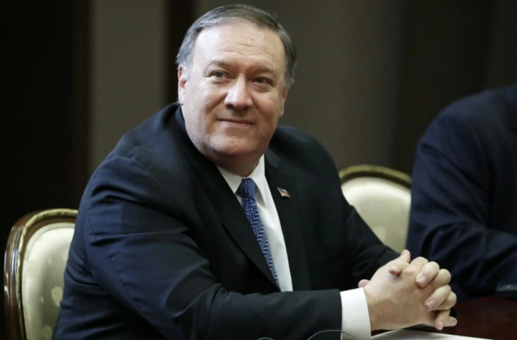 Le chef de la diplomatie américaine, Mike Pompeo, le 14 mai 2019 à Stochi