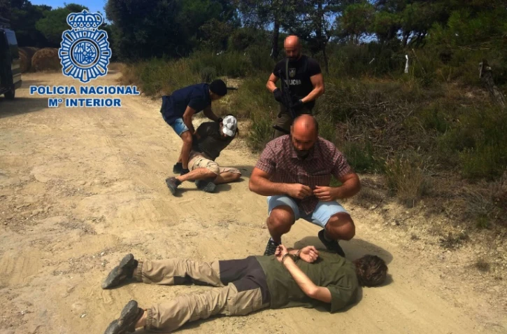 Jos Brech, soupçonné du meurtre de Nicky Verstappen, arrêté en Espagne le 26 août 2018, sur une photo fournie par la police espagnole le 27 août