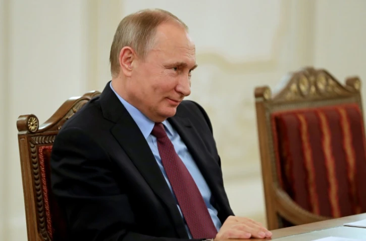 Le président russe Vladimir Poutine, le 2 décembre 2016 à Saint-Pétersbourg