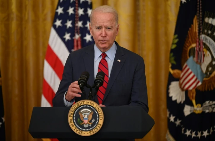 Le président américain Joe Biden à la Maison Blanche, le 24 juin 2021 à Washington
