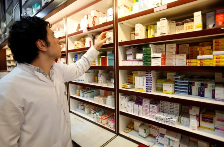 Un pharmacien iranien le 11 septembre 2018 à Téhéran