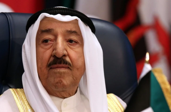 L'émir du Koweït, le Sheikh Sabah al-Ahmad al-Jaber al-Sabah, le 27 mai 2015
