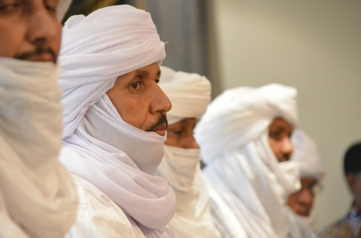 Une délégation d'Ansar Dine, le 10 juin 2016 à Ouagadougou