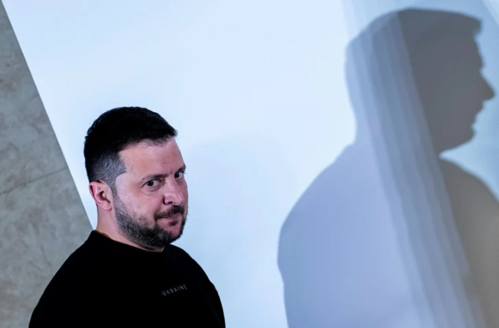 Le président ukrainien Volodymyr Zelensky lors du sommet du G7 à Hiroshima le 21 mai 2023