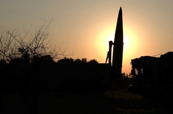 Image vidéo d'un document diffusé par le ministère russe de la Défense, le 21 mai 2024, montrant les forces de missiles russes menant des exercices tactiques d'armes nucléaires dans le district militaire sud du pays