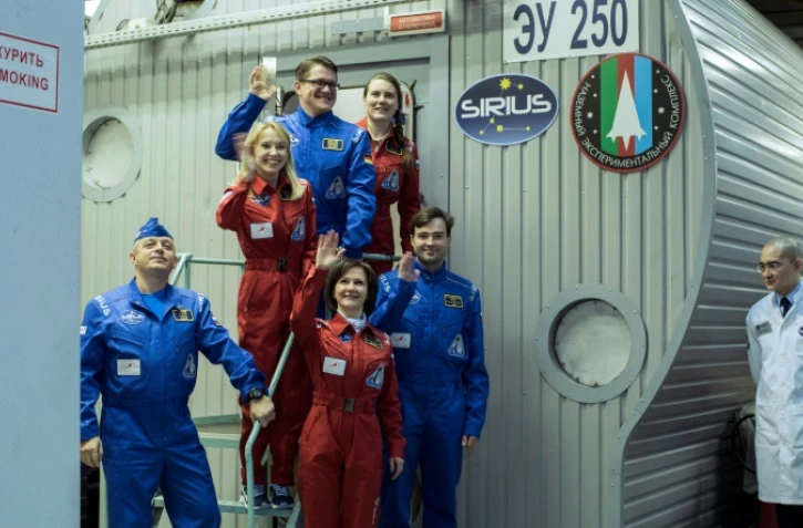 L'équipe du programme SIRIUS, le 7 novembre 2017 à Moscou