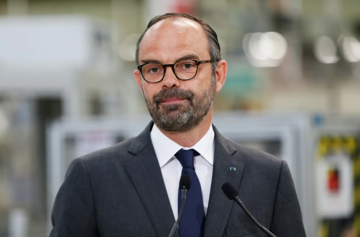 Le Premier ministre Édouard Philippe en Mayenne le 23 avril 2018
