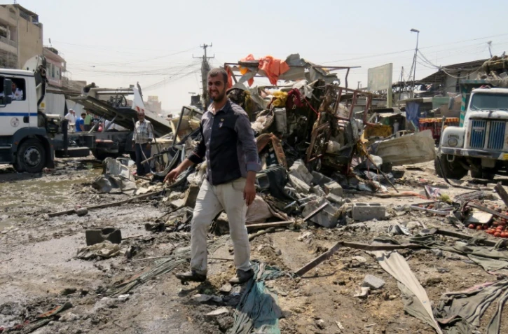 Un attentat à la voiture piégée dans le quartier de Sadr City, à l'est de Bagdad, a fait au moins 11 morts et 26 blessés, le 28 août 2017