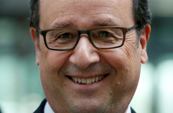 L'ancien président François Hollande, le 11 mai 2017 à Paris