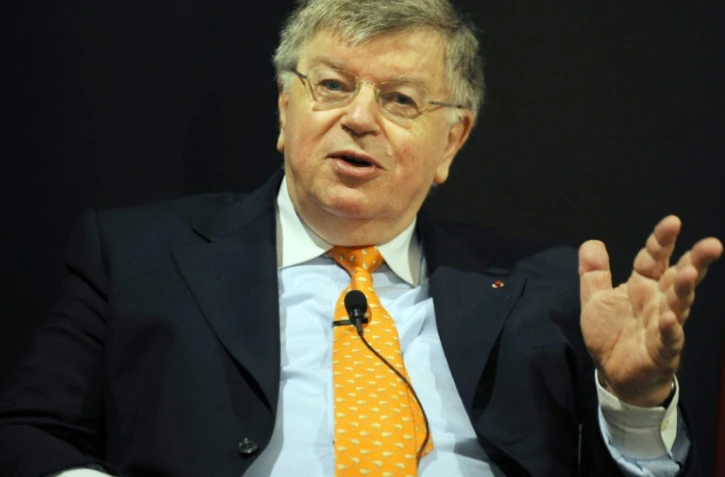 Didier Lombard lors d'une conférence de presse le 4 mai 2010 à Tunis