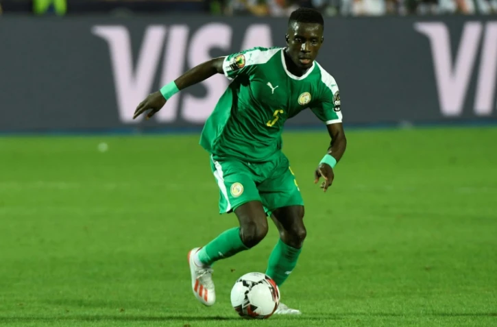 Le milieu du Sénégal Idrissa Gueye en finale de la CAN contre l'Algérie, le 19 juillet 2019 au Caire