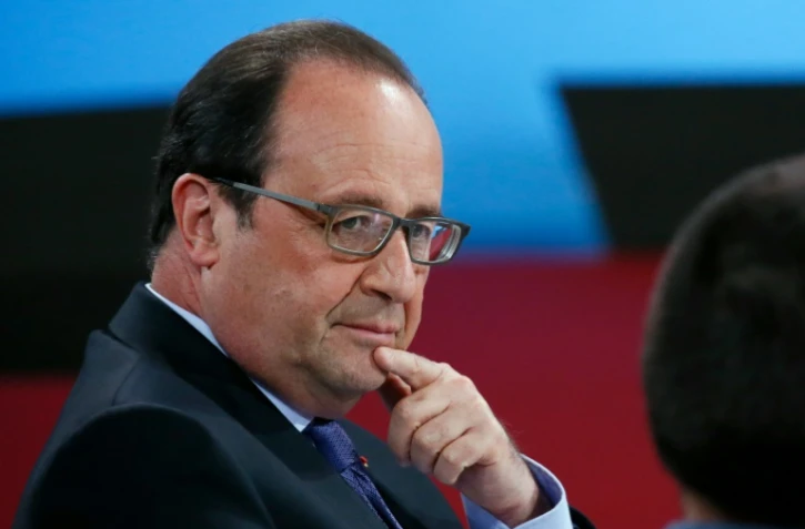 François Hollande le 19 mai 2016 à l'Elysée à Paris