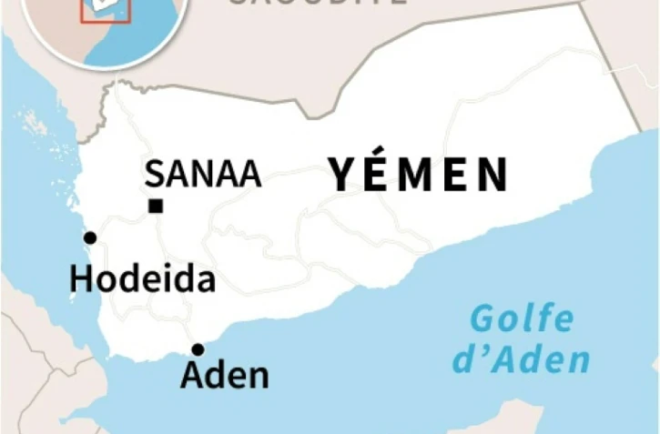 Carte du Yémen